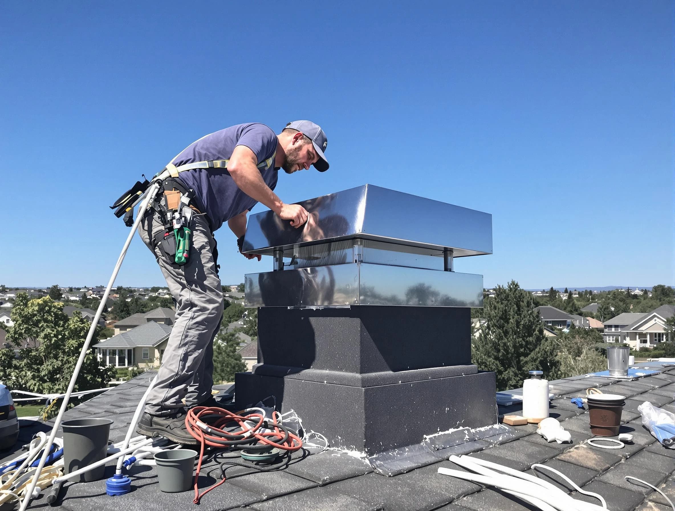 Chimney Cap Services service in Mableton, GA